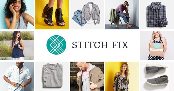 A collage of Stitch Fix fashions.