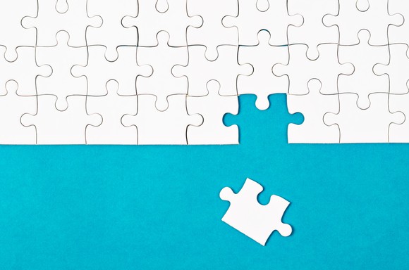 Missing puzzle piece