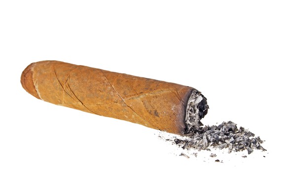 Cigar butt.
