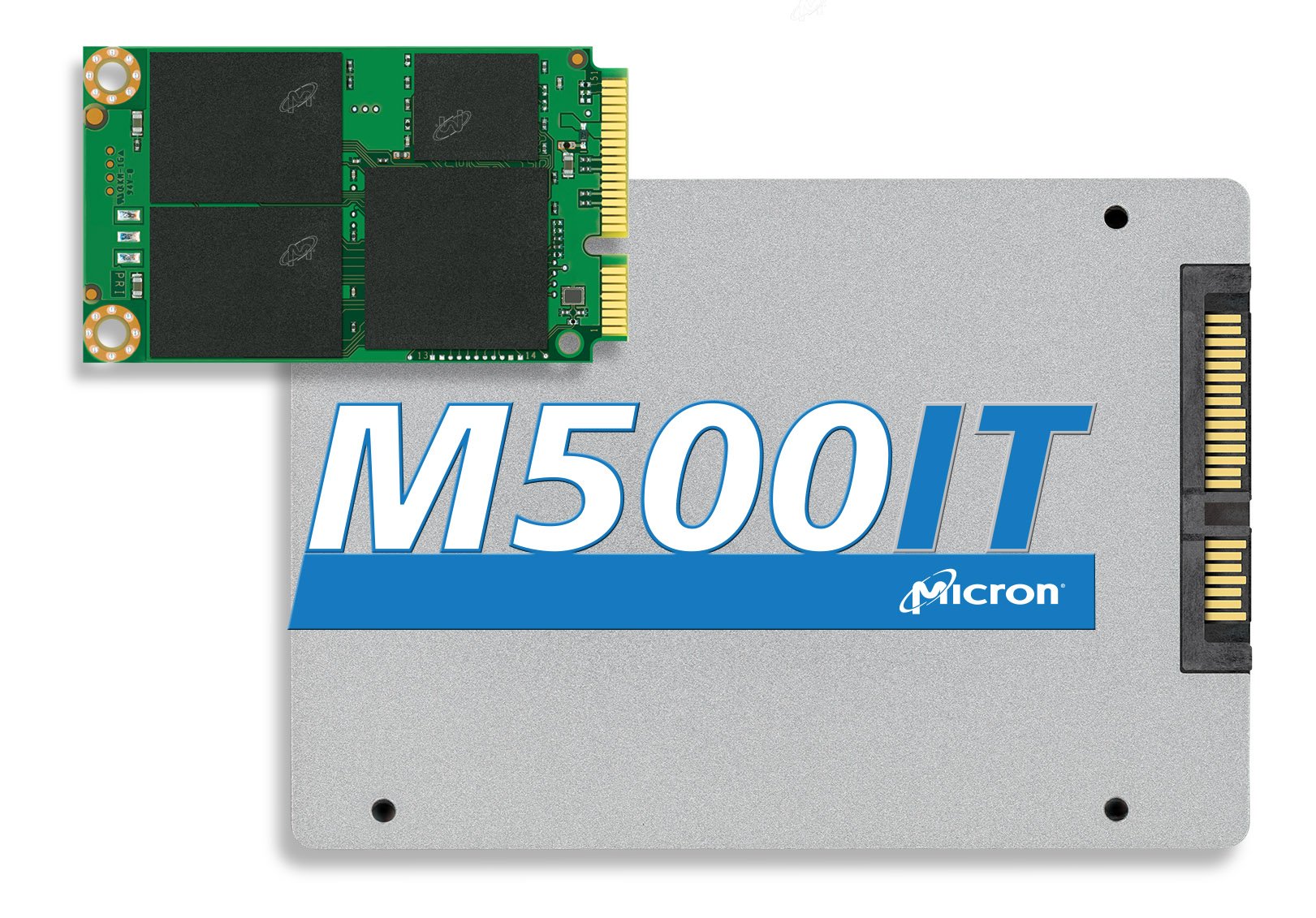 A Micron solid-state drive.