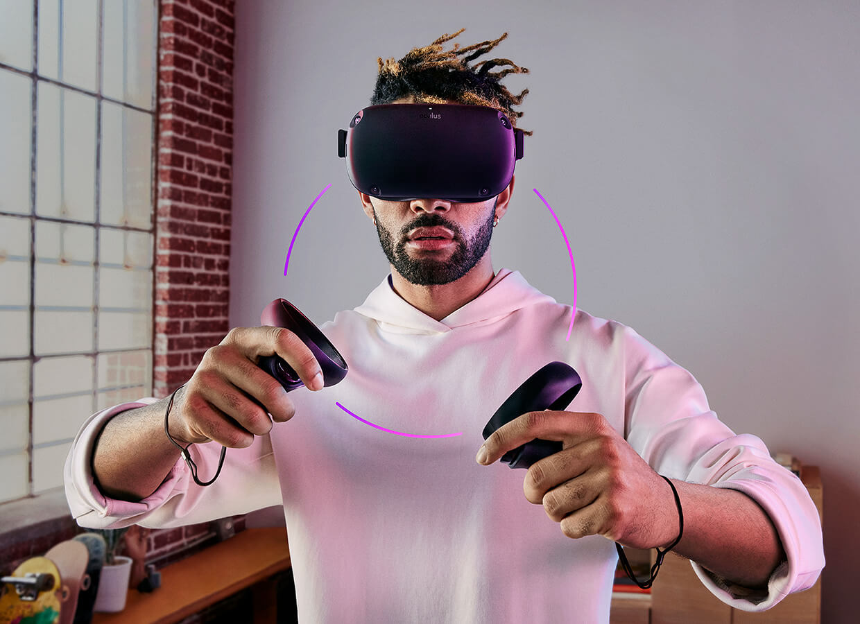 Facebook's Oculus Quest.