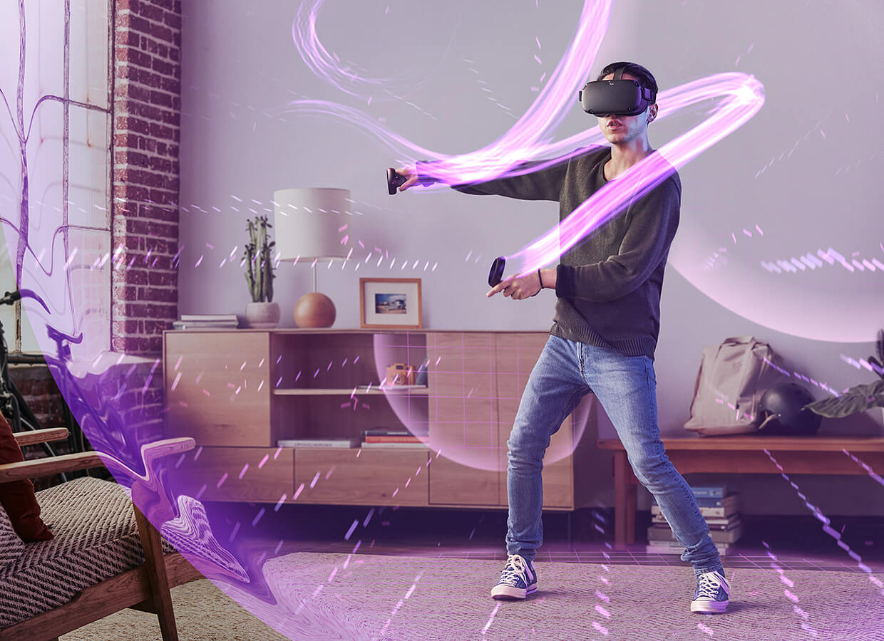 Facebook's Oculus Quest.