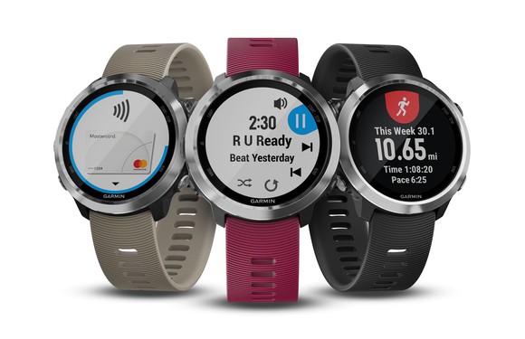 Forerunner family of smartwatches. 
