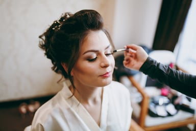 make-up bride