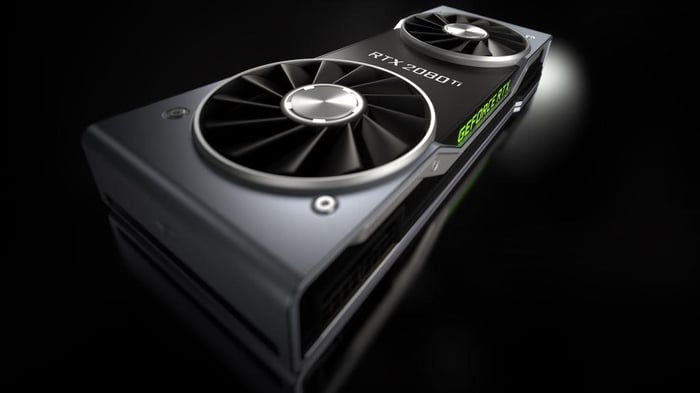 NVIDIA's RTX 2080 Ti graphics card.