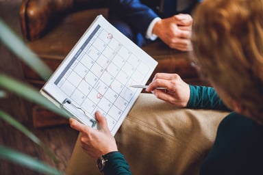woman holding a calendar_GettyImages-638815078
