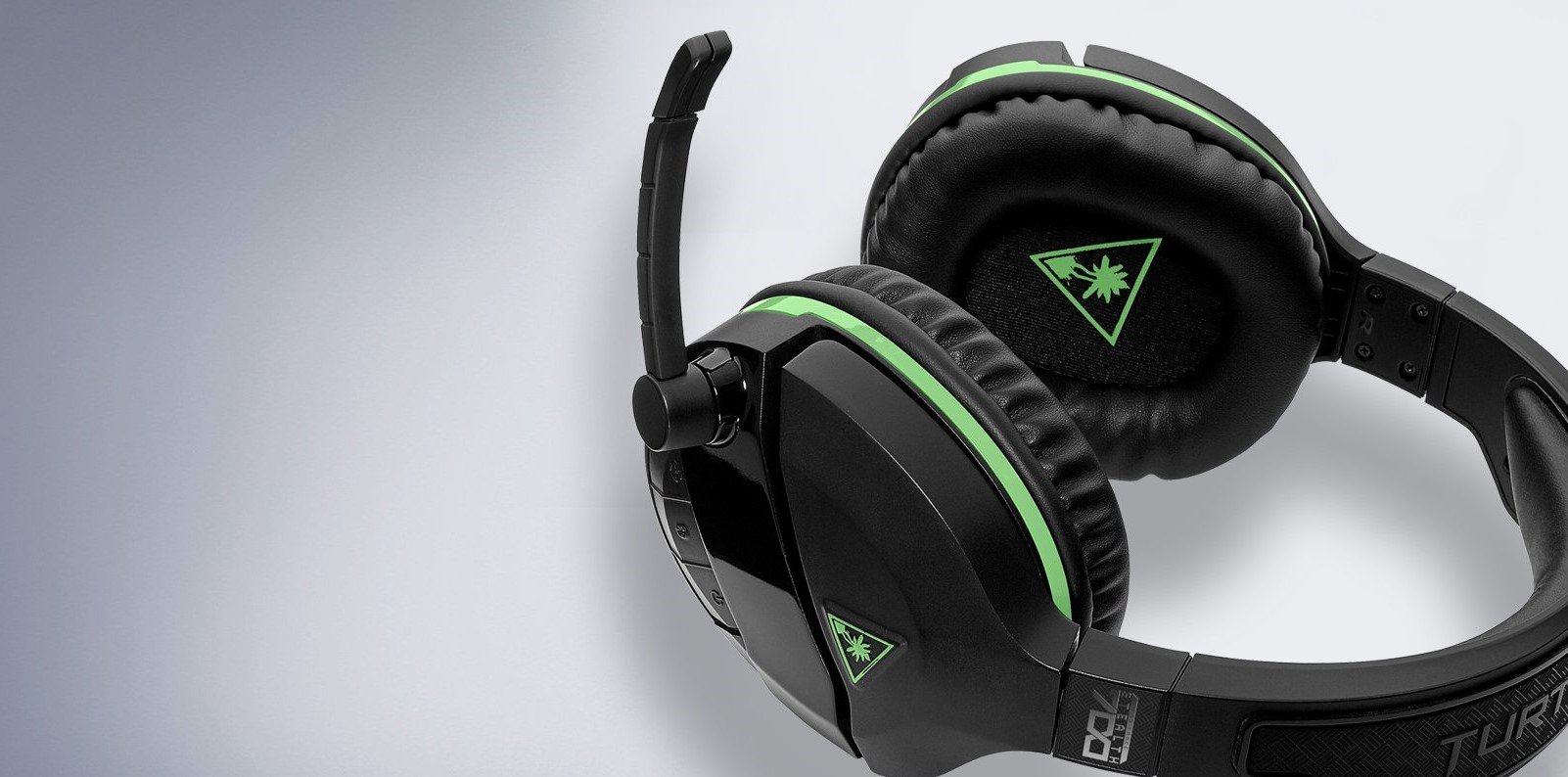 A Turtle Beach gaming headset.