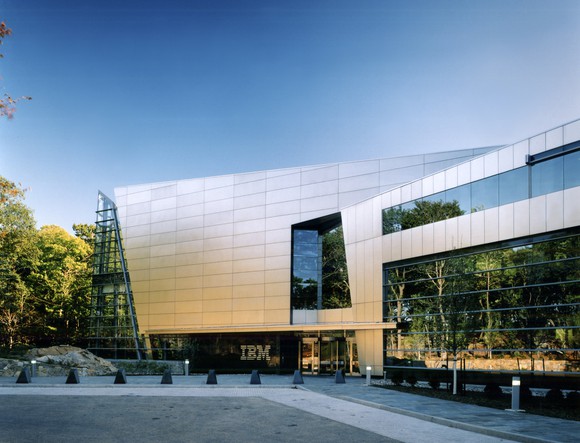 IBM's corporate headquarters in Armonk, NY.