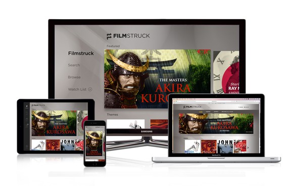 FilmStruck on a TV, tablet, smartphone, and computer.