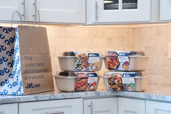 Blue Apron meal kits on Jet.com.