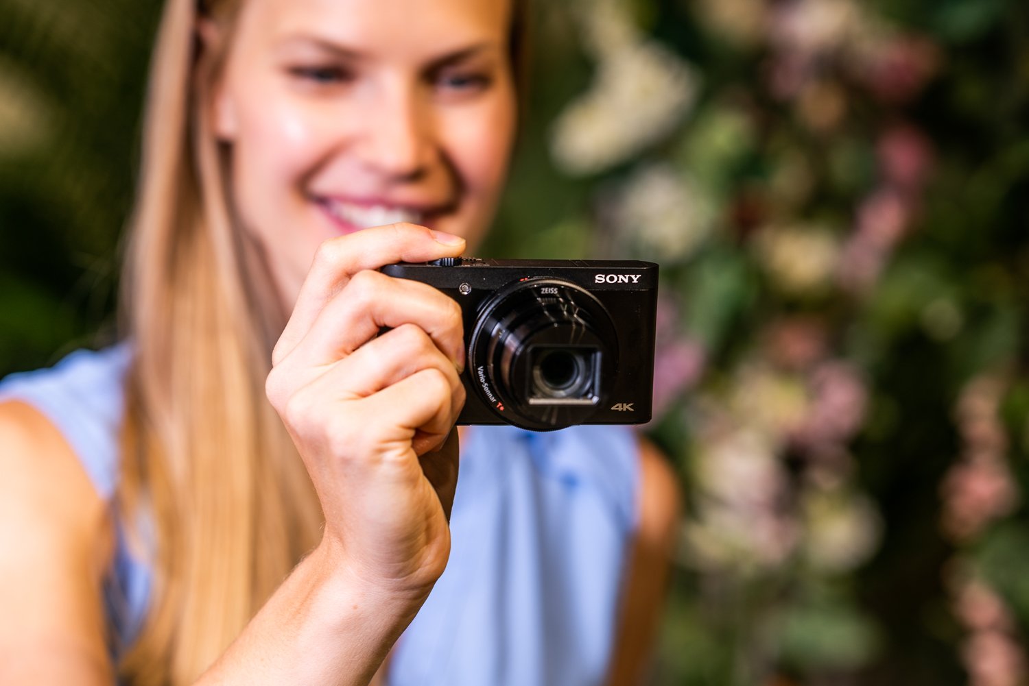 A Sony digital camera.