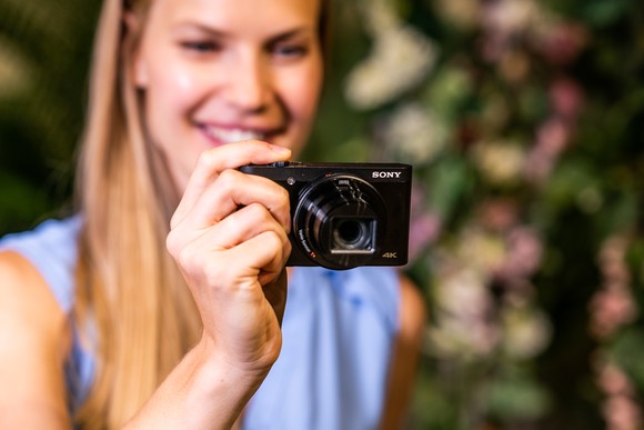 A Sony digital camera.