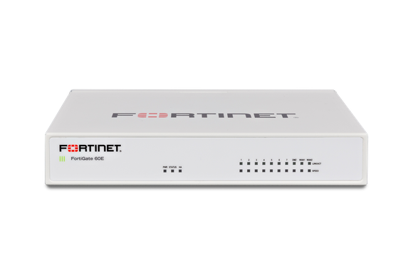 A FortiGate 60E security gateway