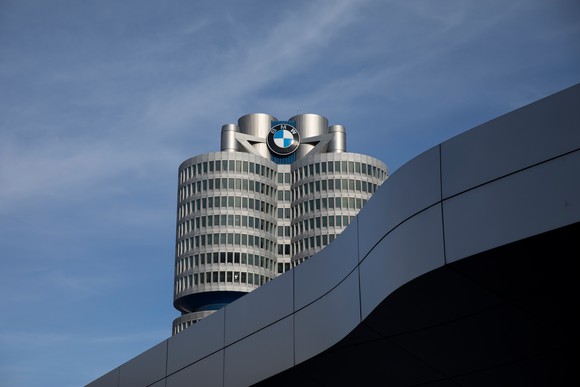 BMW's corporate headquarters in Munich, Germany.