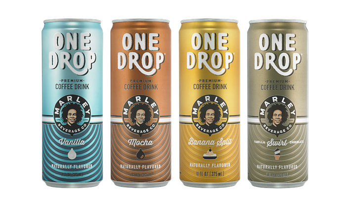 New Age Beverages Marley brand drinks