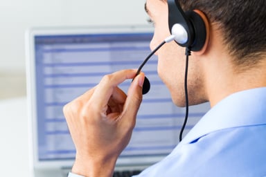customer service headset