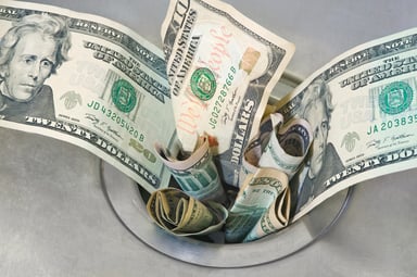 Money down the drain