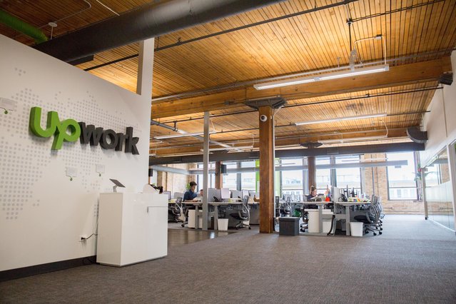 Upwork office in Chicago.