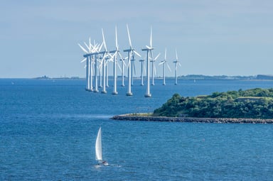 Getty Wind Turbines Offshore