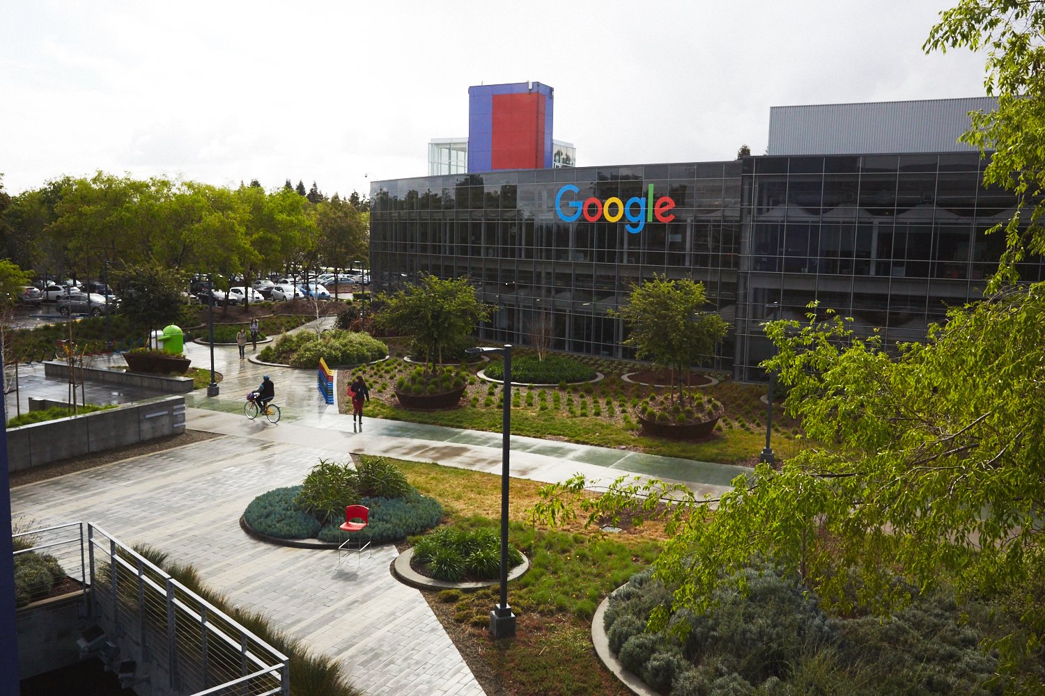 Exterior view of Googleplex