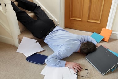 Fallen man