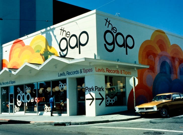 Gap storefront