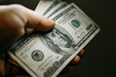 A stack of $100 bills