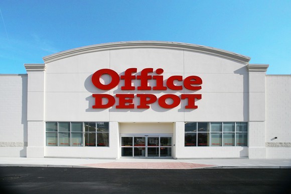 Office Depot store front