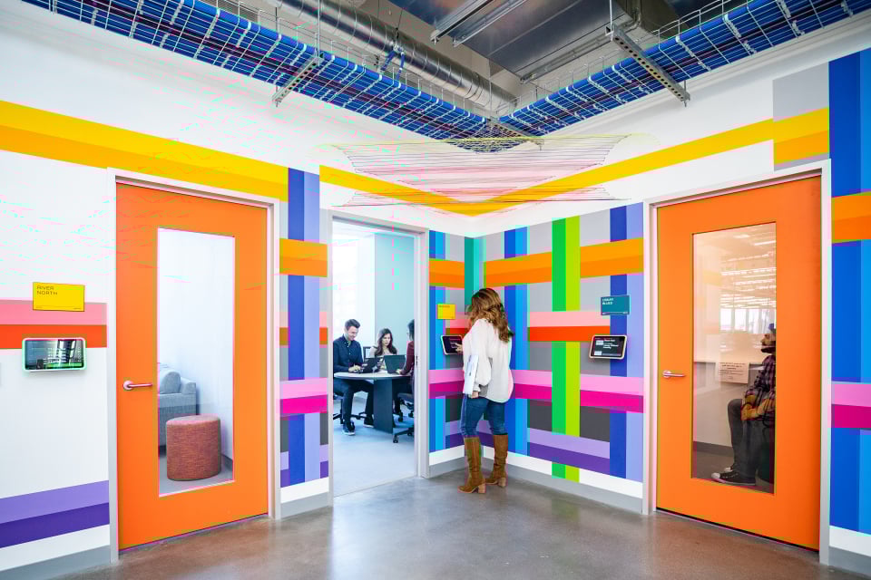 Inside Facebook's Denver office.
