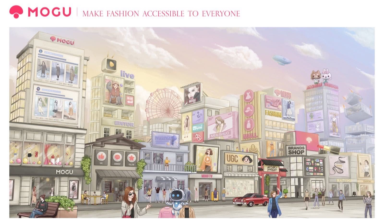 Promotional art for Mogu.