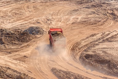 Mining truck