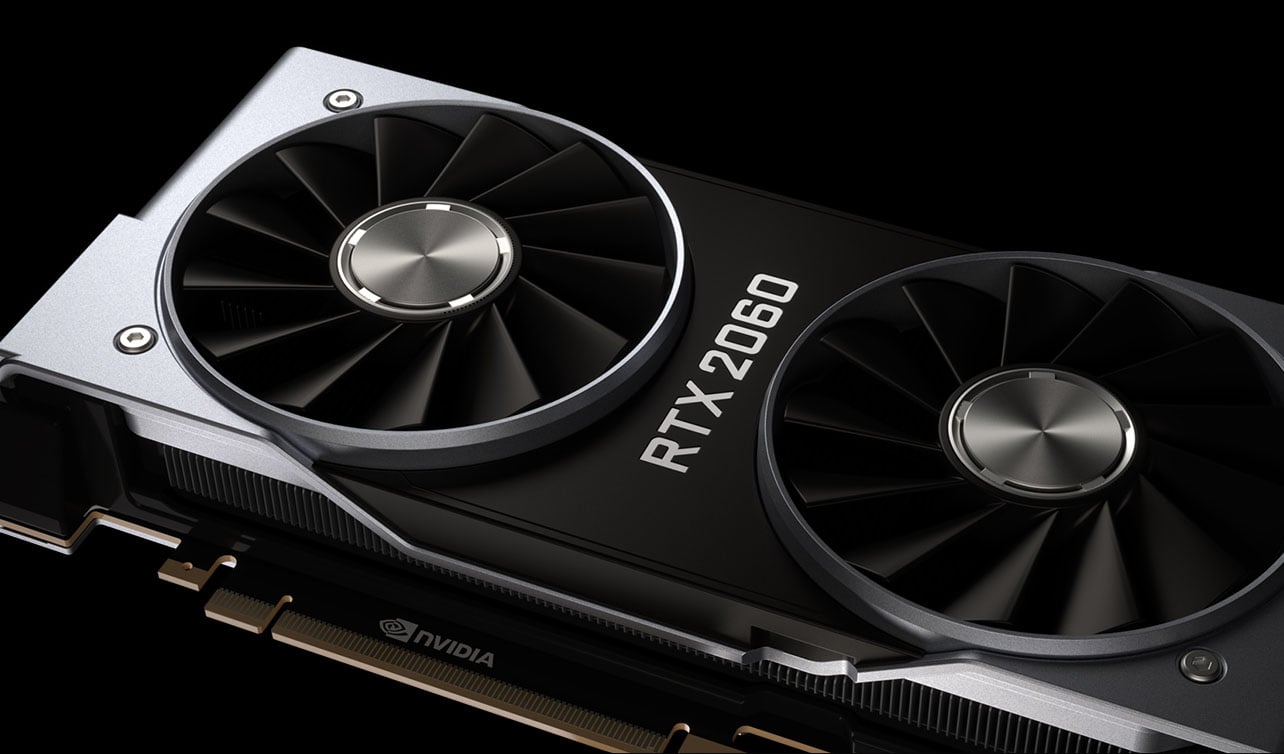 NVIDIA's RTX 2060 graphics card.