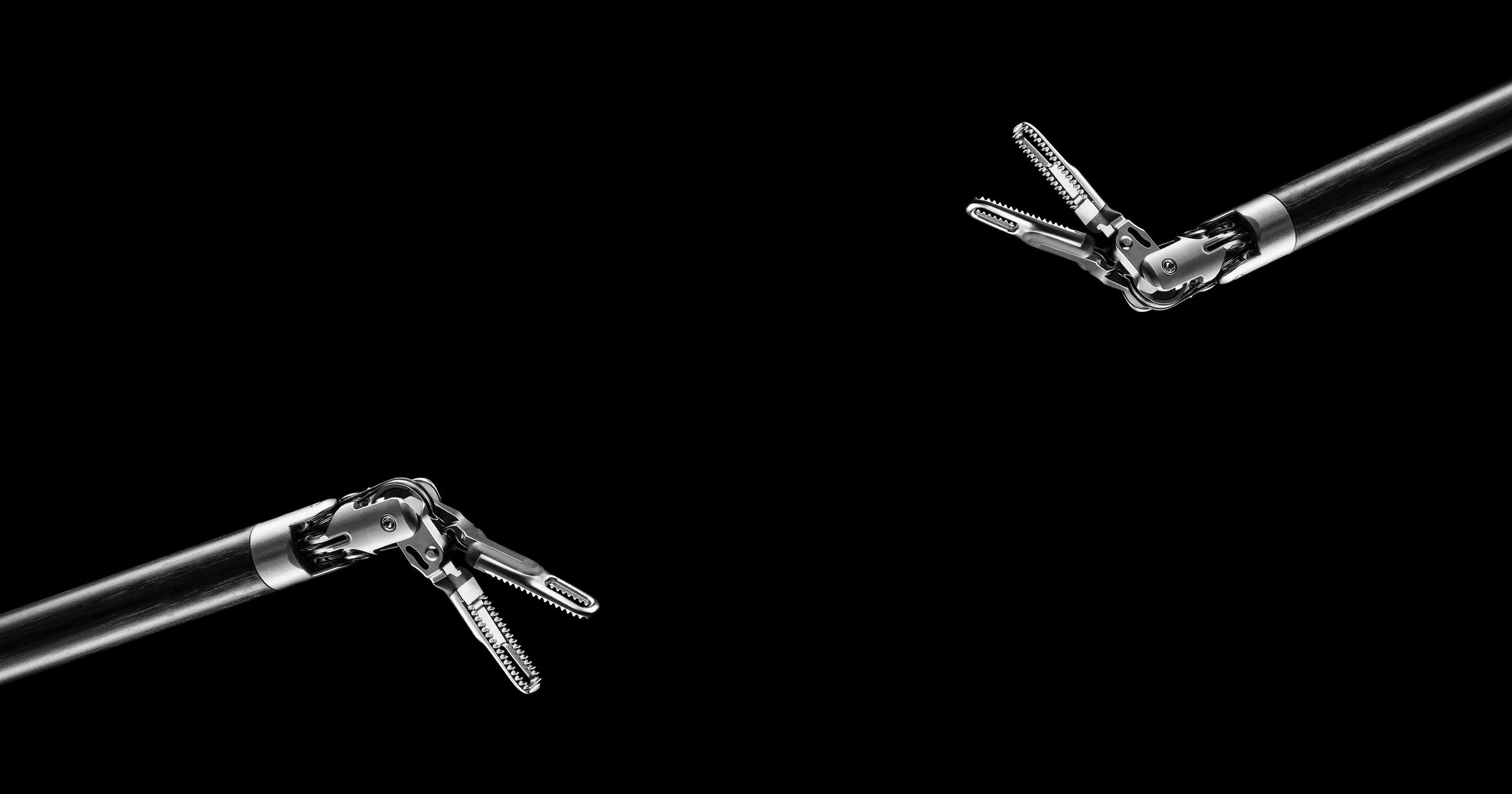 Da Vinci surgical robot arms.