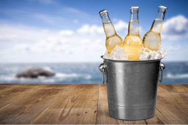 bucket of beers