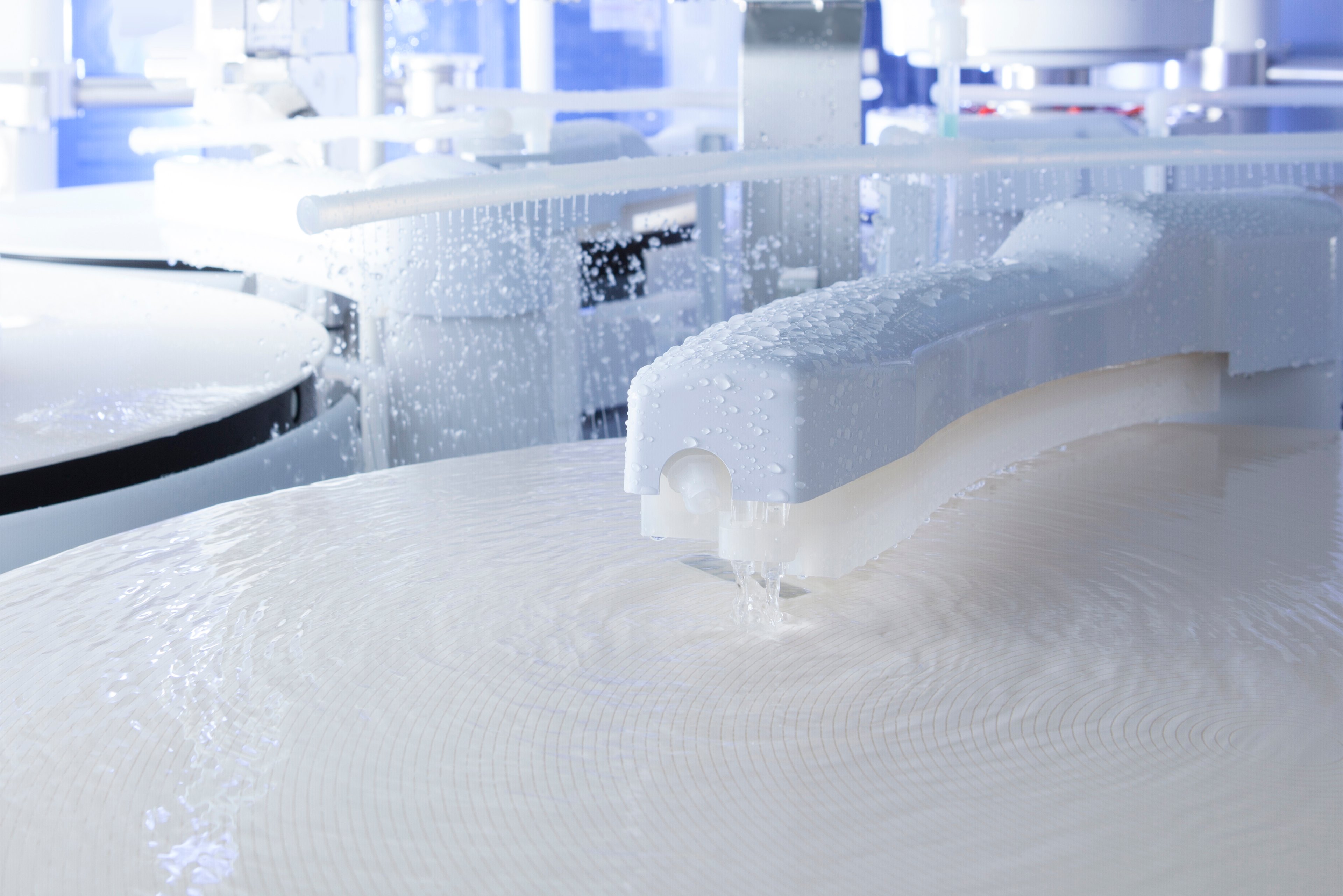 A piece of semiconductor manufacturing equipment.