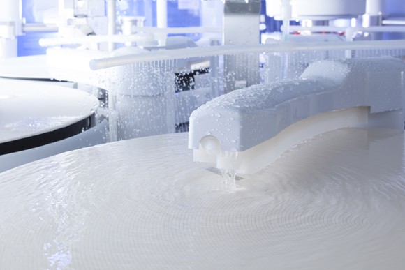 A piece of semiconductor manufacturing equipment.