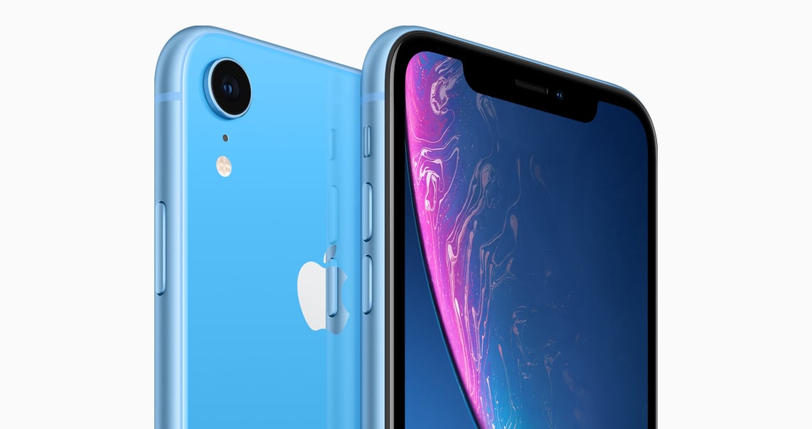Blue iPhone XR