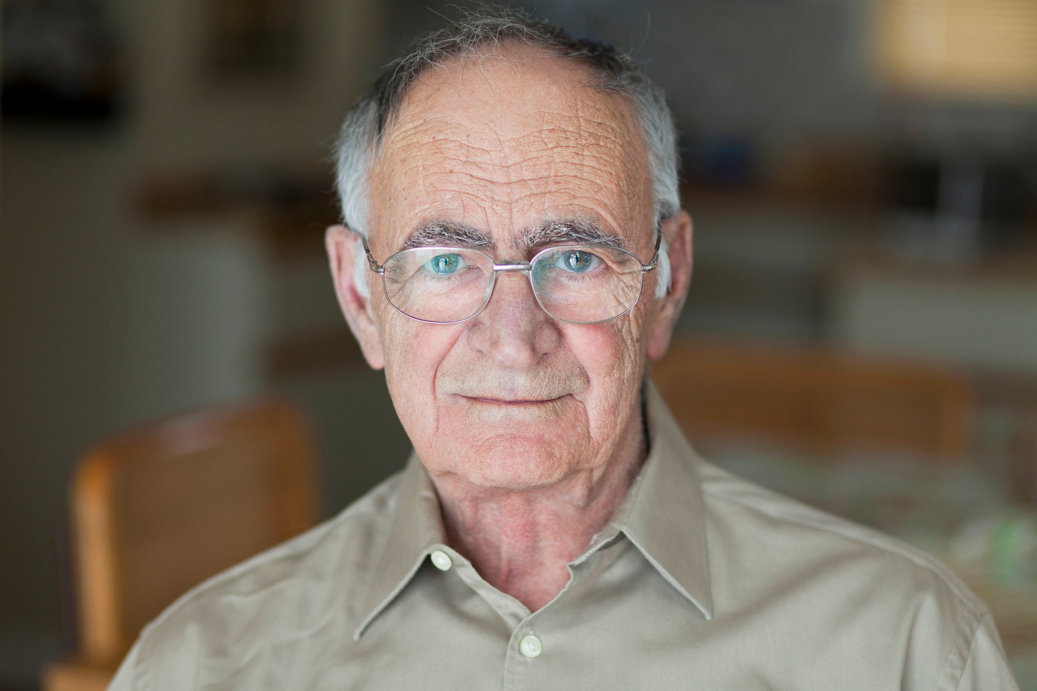 Closeup of older man