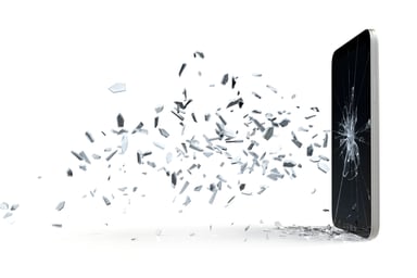 Getty Broken Glass Smartphone