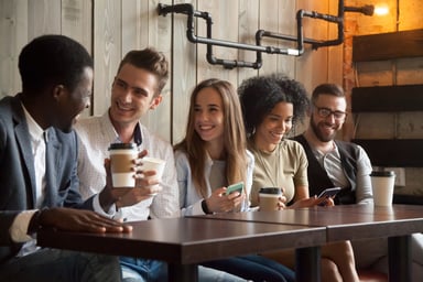 young adults in cafe_GettyImages-914989782