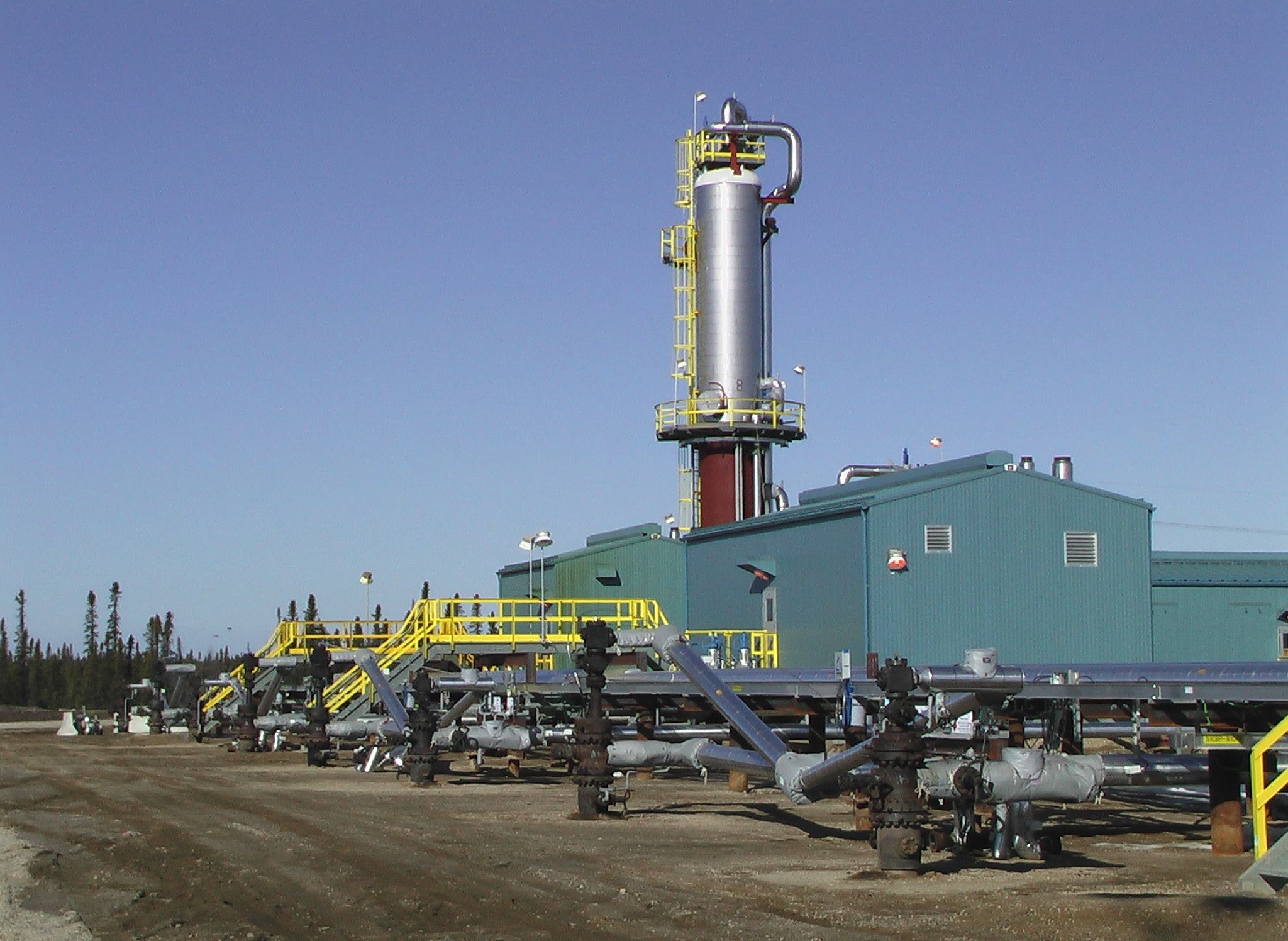 Suncor's Firebag in-situ oil sands facility.