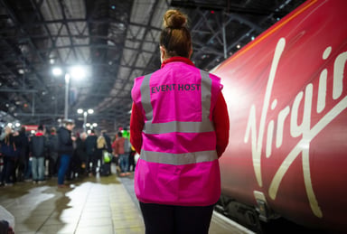 Virgin train in the UK