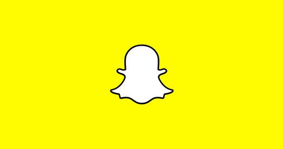 Snapchat's logo.