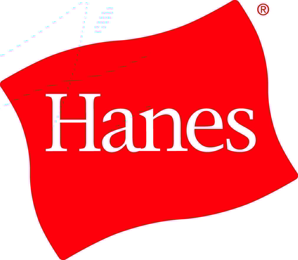 The Hanes logo.