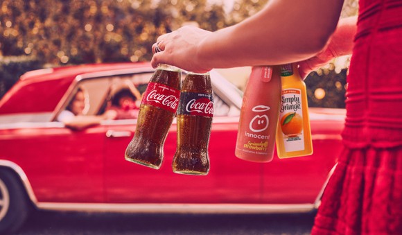 Coca-Cola drinks.