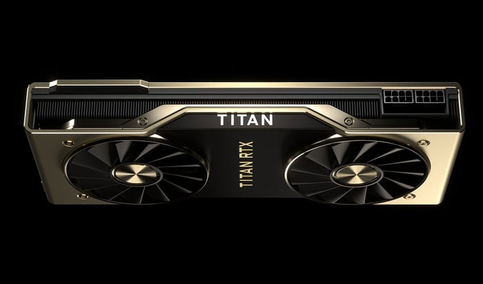 NVIDIA's Titan RTX graphics card.