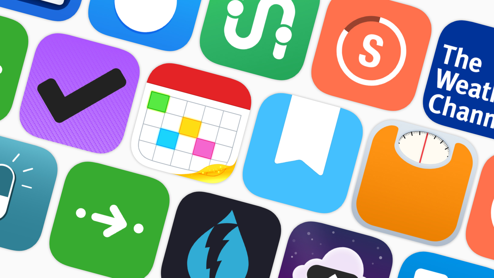 Graphic of app icons.