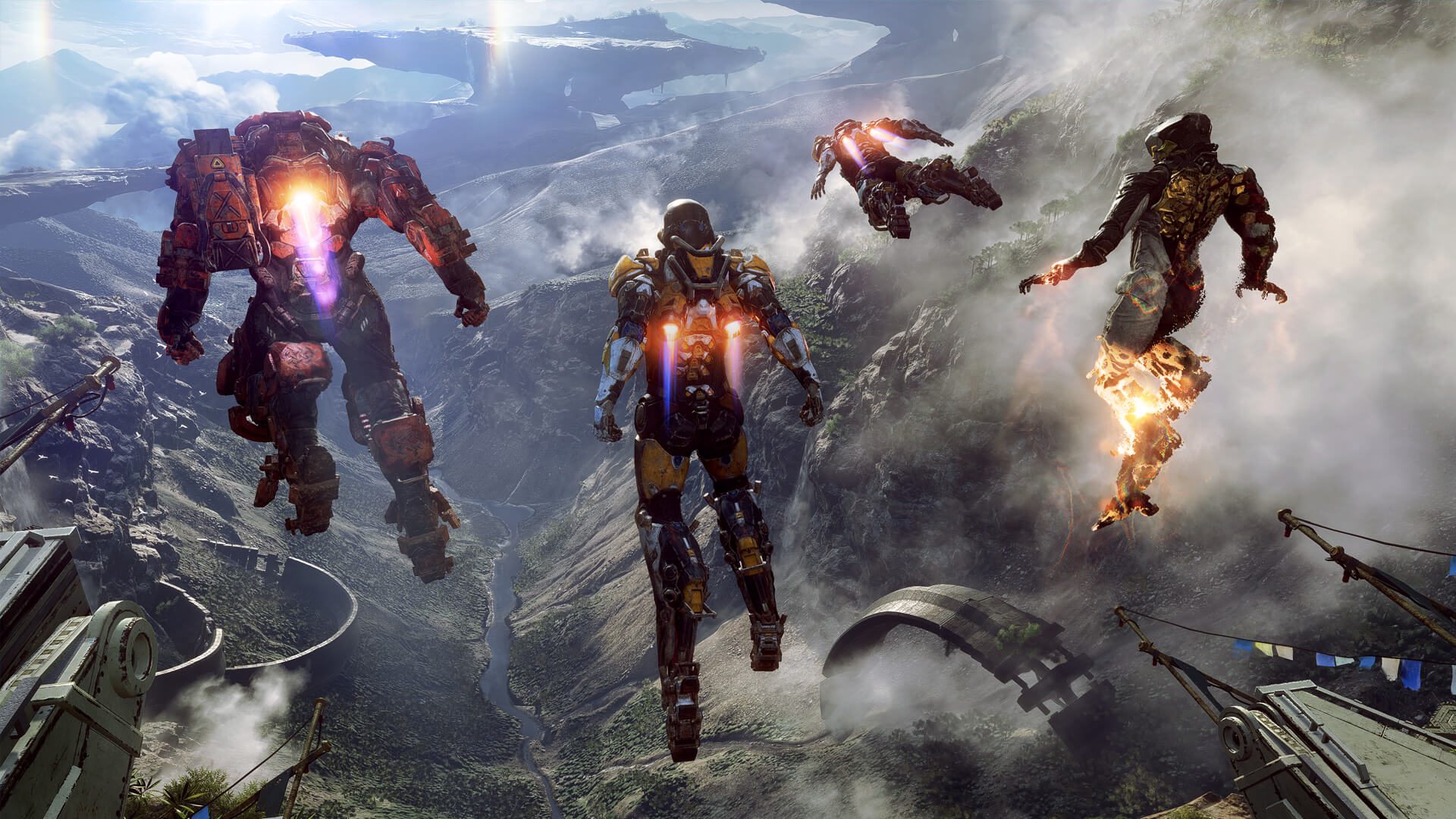 A screenshot from Electronic Arts' Anthem.