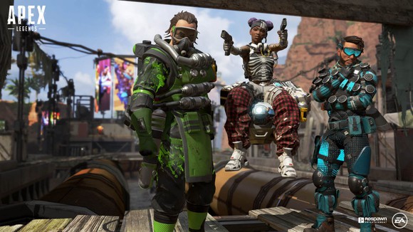 Characters from EA's Apex Legends.