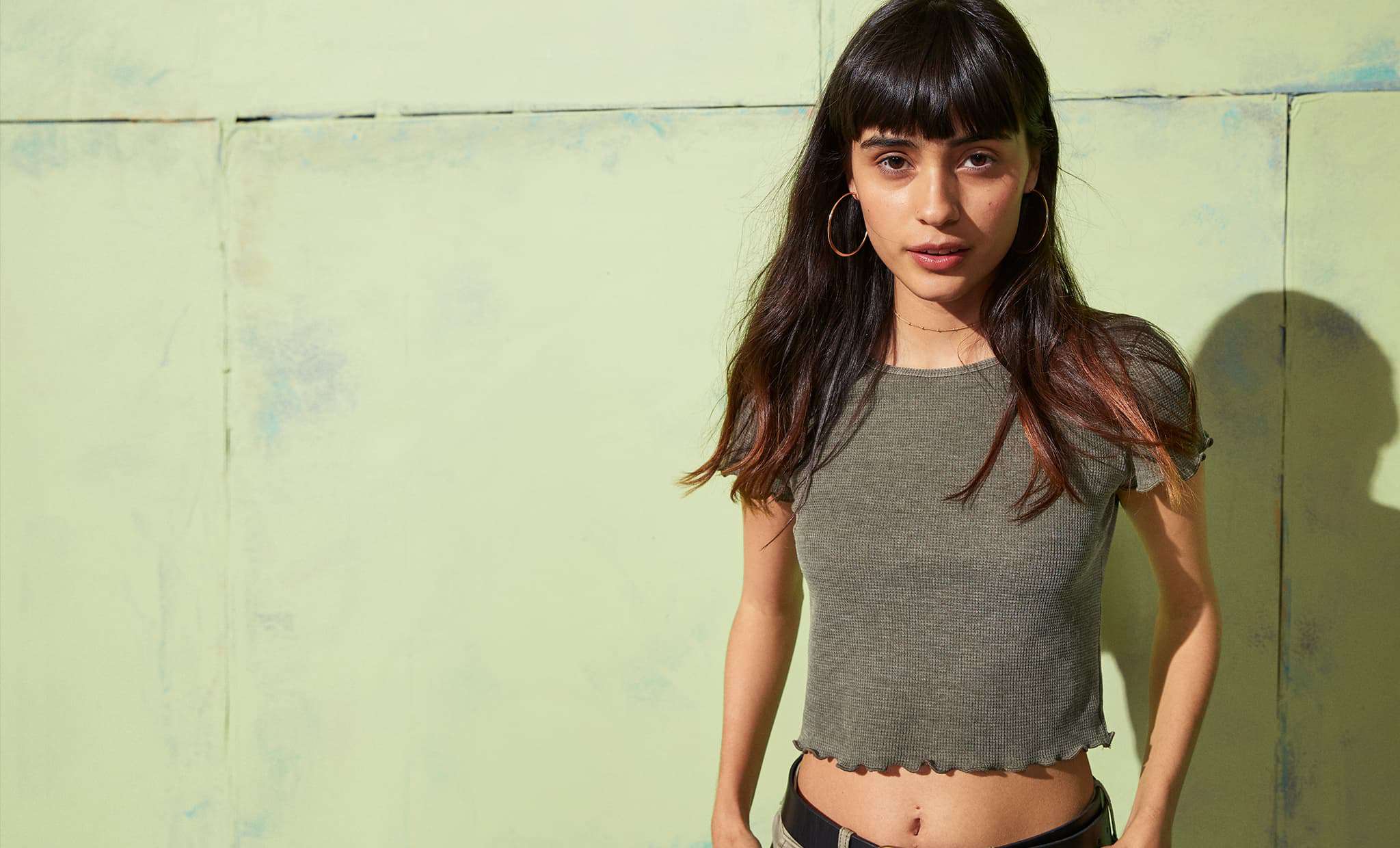 An American Eagle ad campaign.